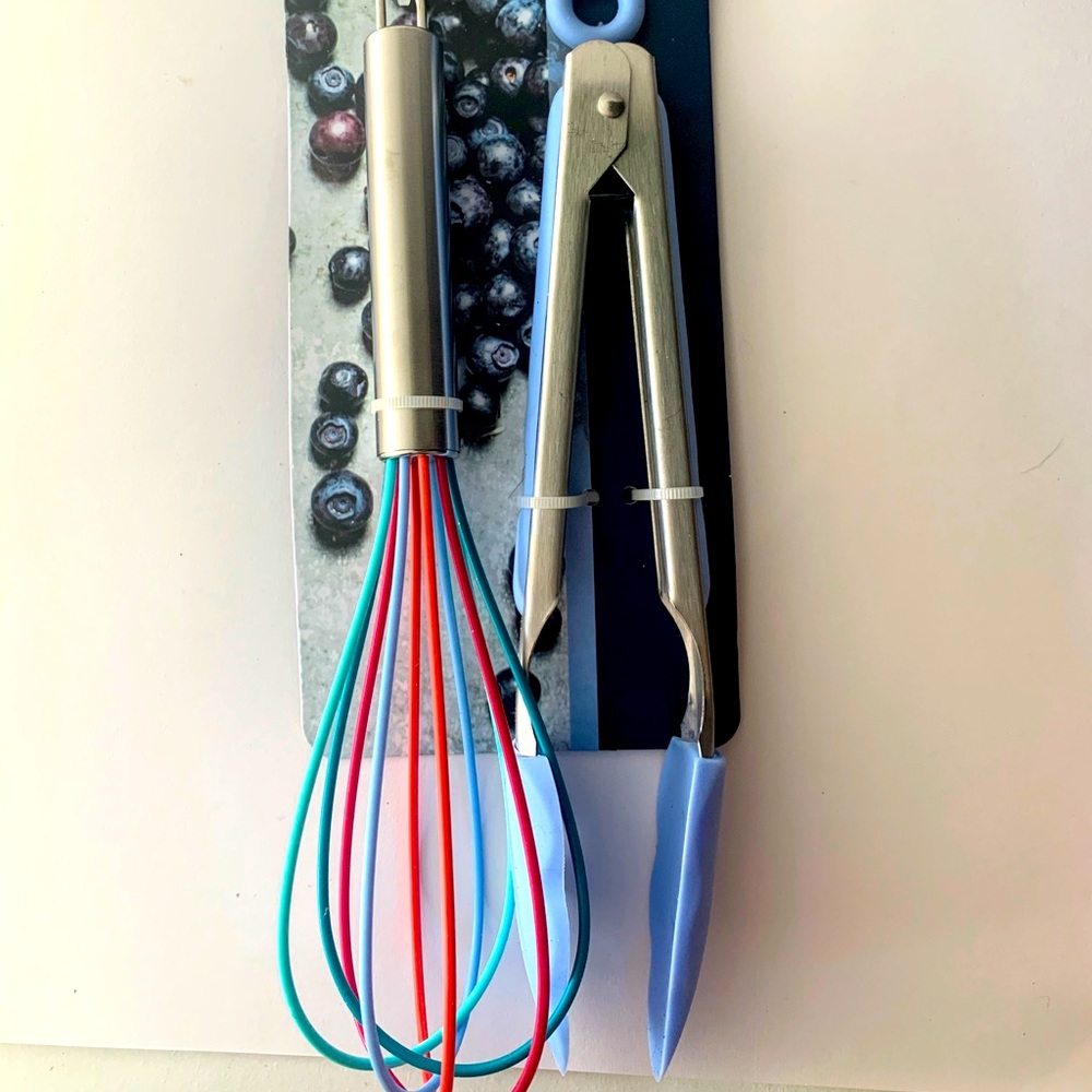 Core 2 Piece Set Whisk & Tongs